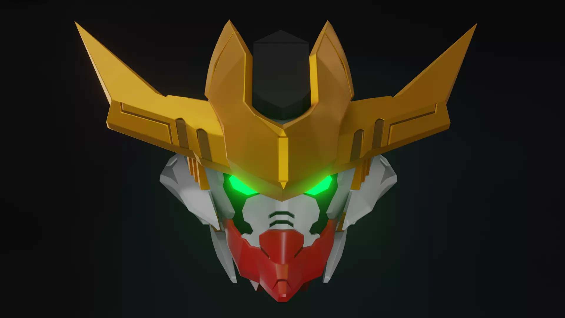 Barbatos Helmet Rex and FREE Mask version 3D print model_0