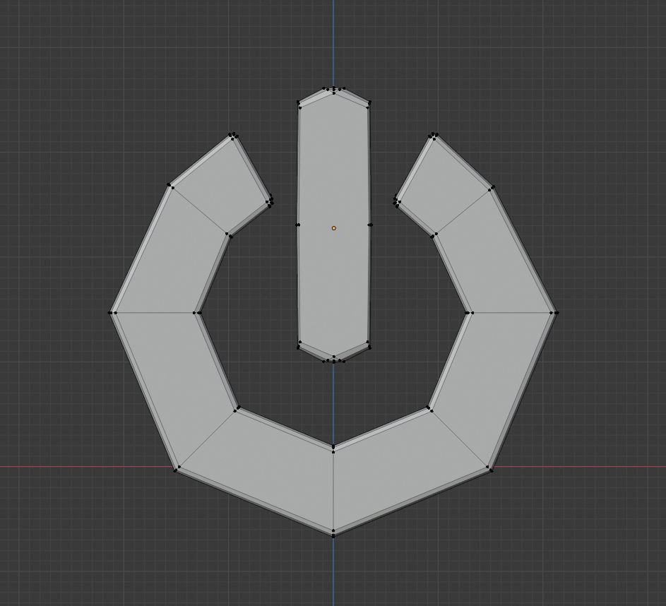 Power On-Off symbol 3D model | CGTrader