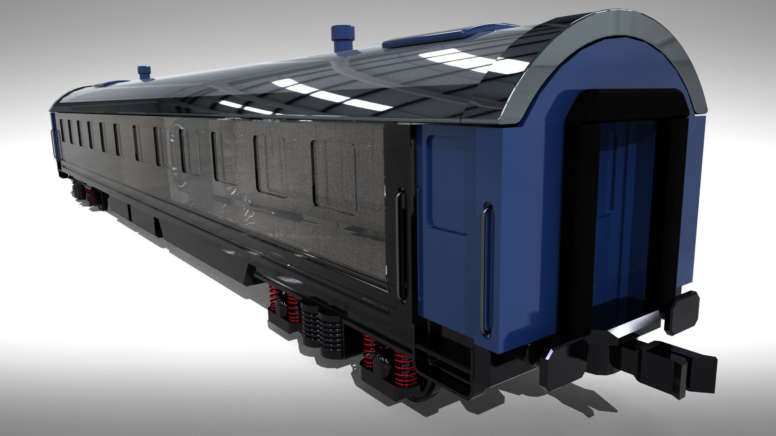 Souvenir for bottle - Ukraine train 3D print model_1