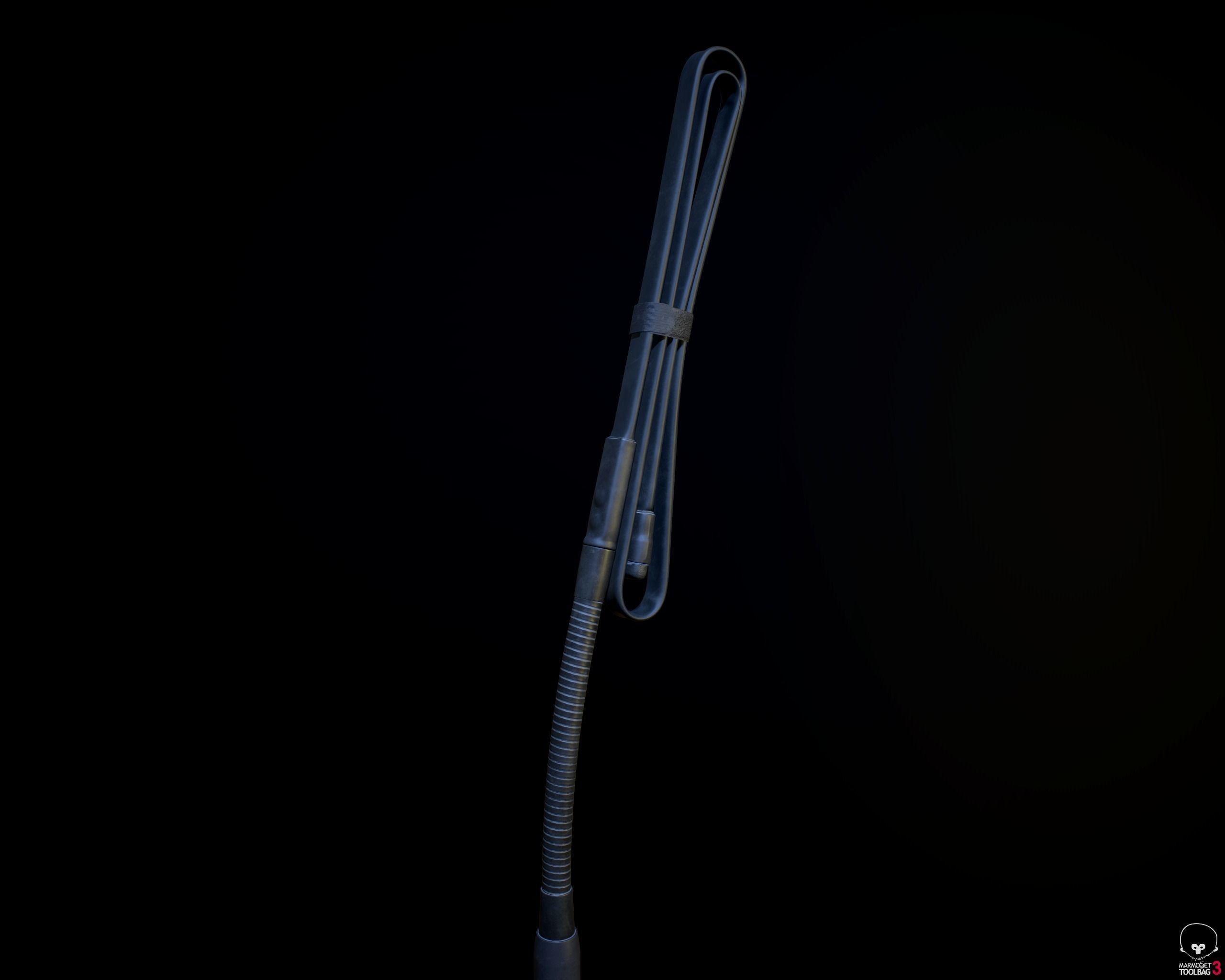 Military Radio AN PRC-152 Low-poly 3D model_29