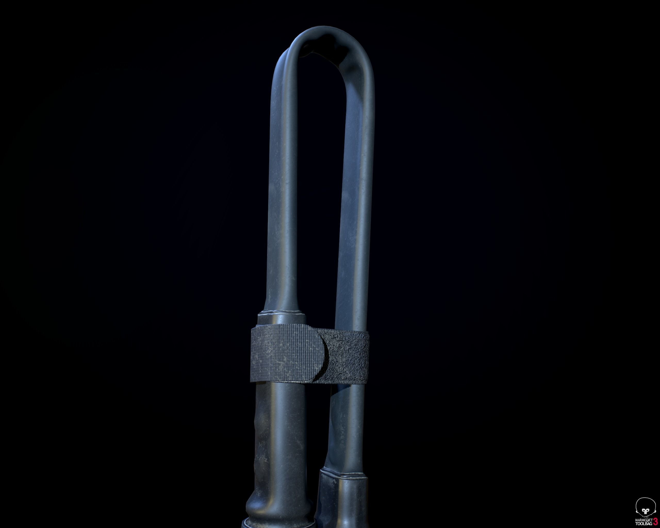 Military Radio AN PRC-152 Low-poly 3D model_27