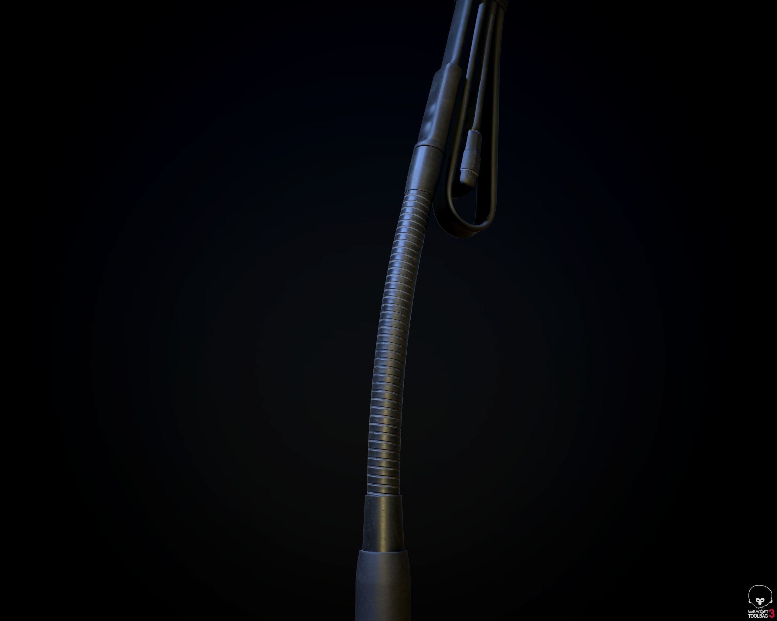 Military Radio AN PRC-152 Low-poly 3D model_30