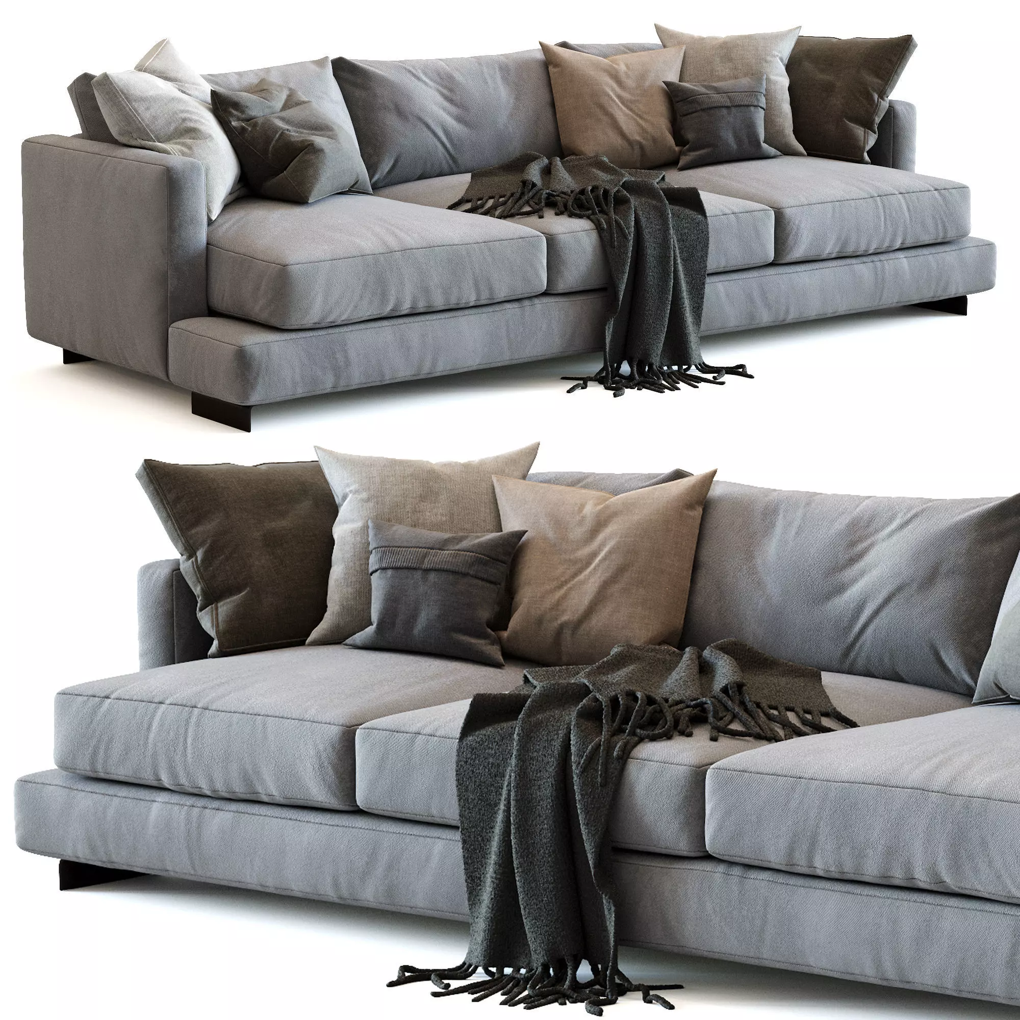 Flexform Long Island 3D model_0