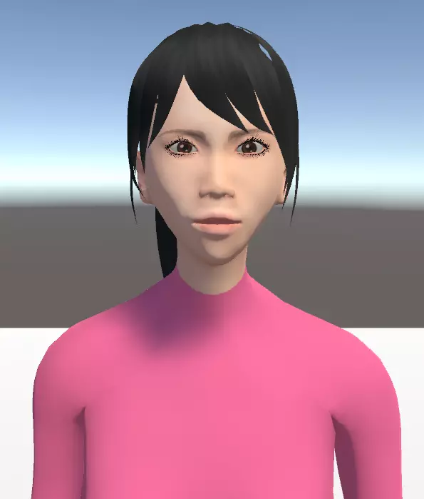 Unity Humanoid Model Female 002 Free 3D model_0