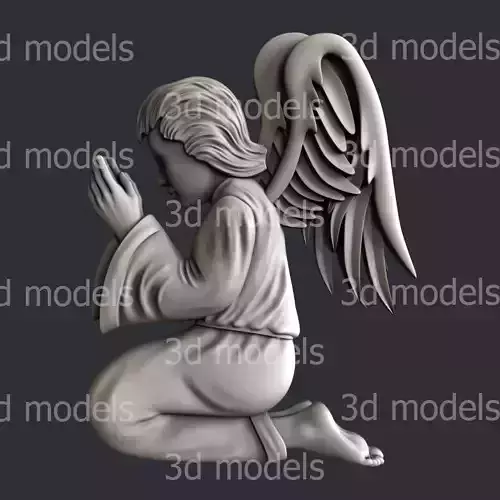 3d models for cnc router or 3d printer Angel