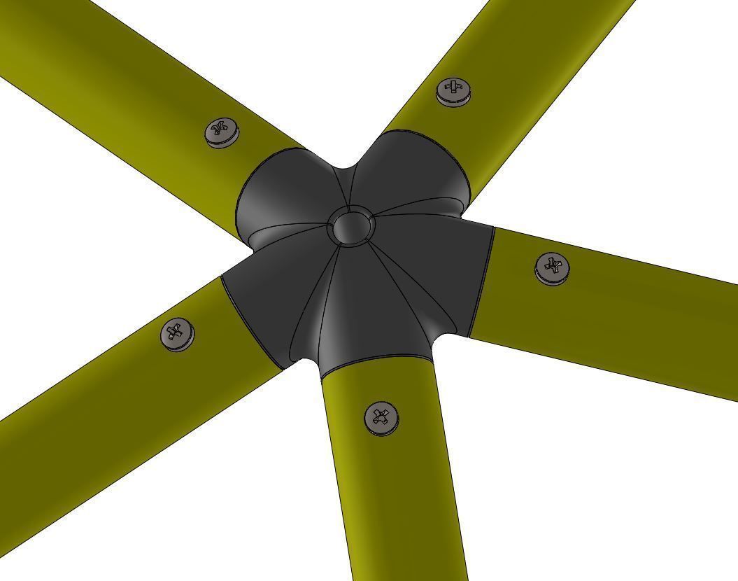 Dome V2 Connector Kit 3D print model_5