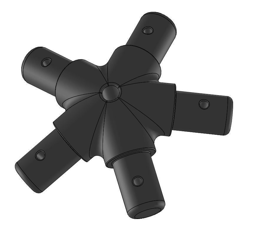 Dome V2 Connector Kit 3D print model_1