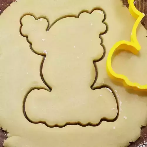 0010 The Rudolph deer cookie cutter for professional