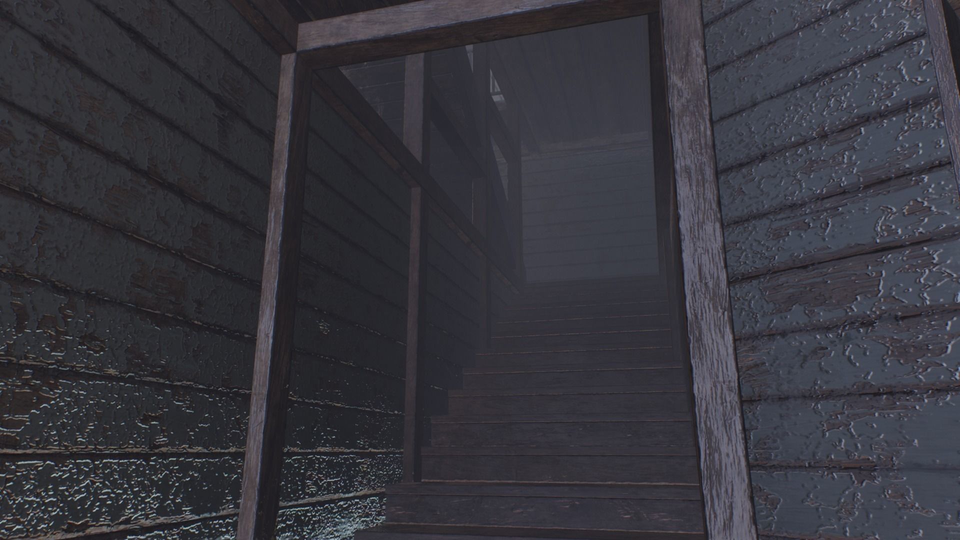 Ruined Church Low-poly 3D model_12