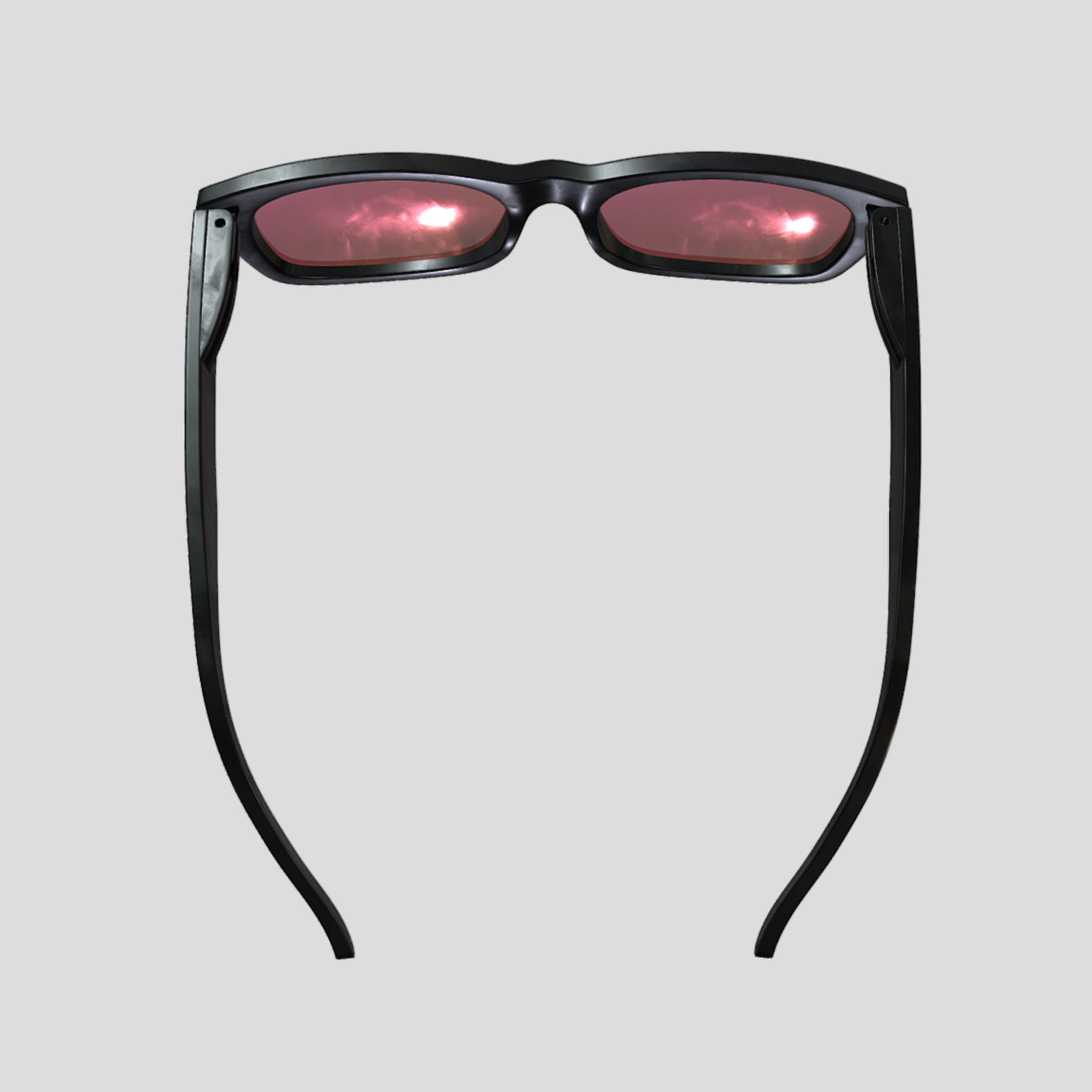 Black Sunglasses 3D model_3