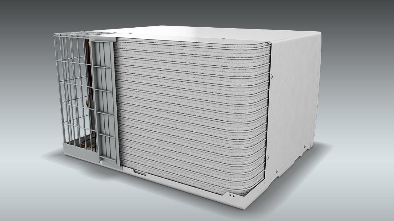 LG Through the Wall Air Conditioner 3D model_6