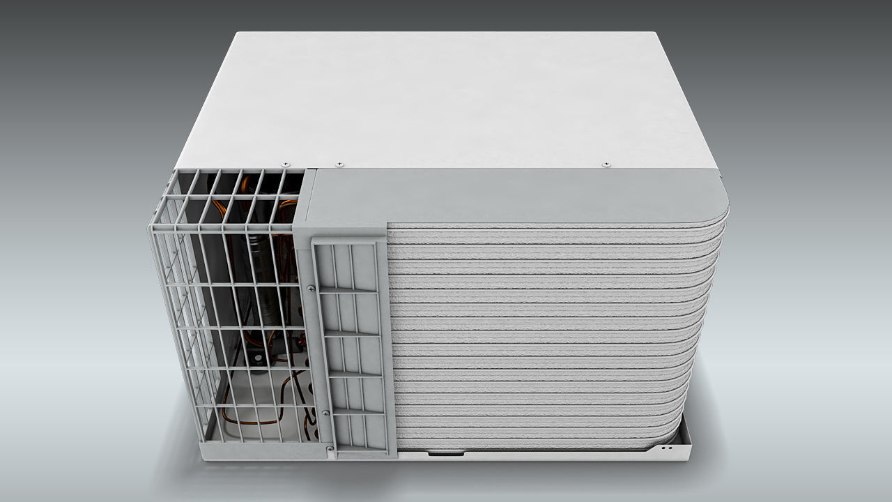 LG Through the Wall Air Conditioner 3D model_8