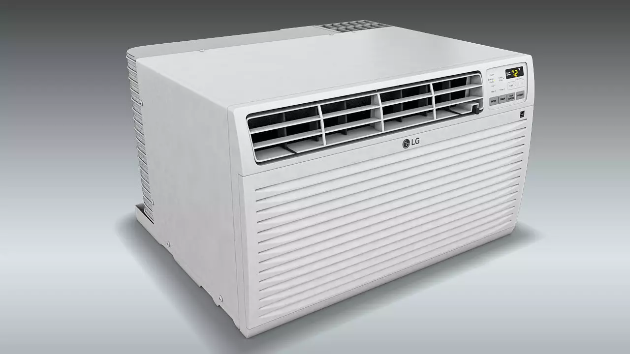 LG Through the Wall Air Conditioner 3D model_0