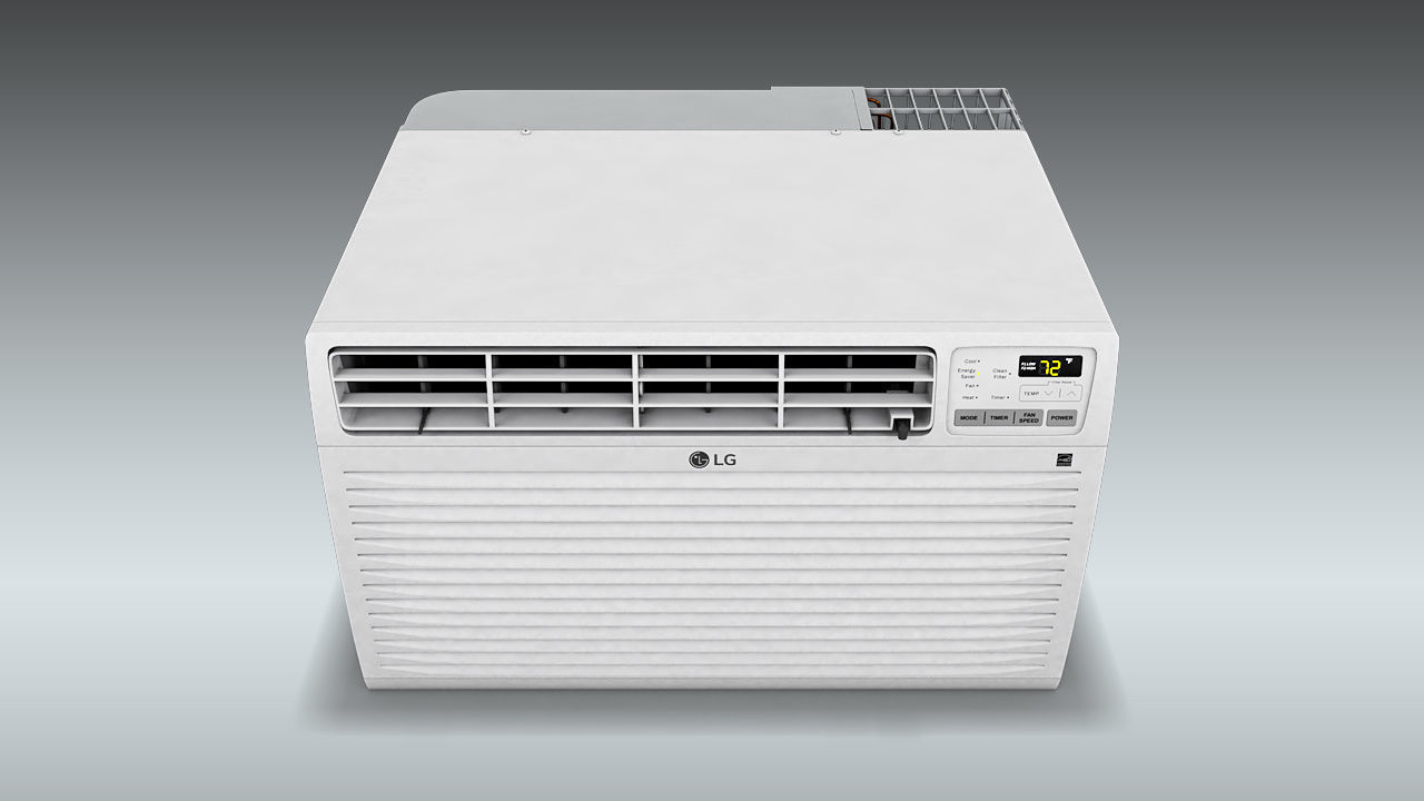 LG Through the Wall Air Conditioner 3D model_9