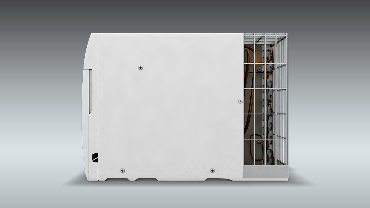 LG Through the Wall Air Conditioner 3D model_3