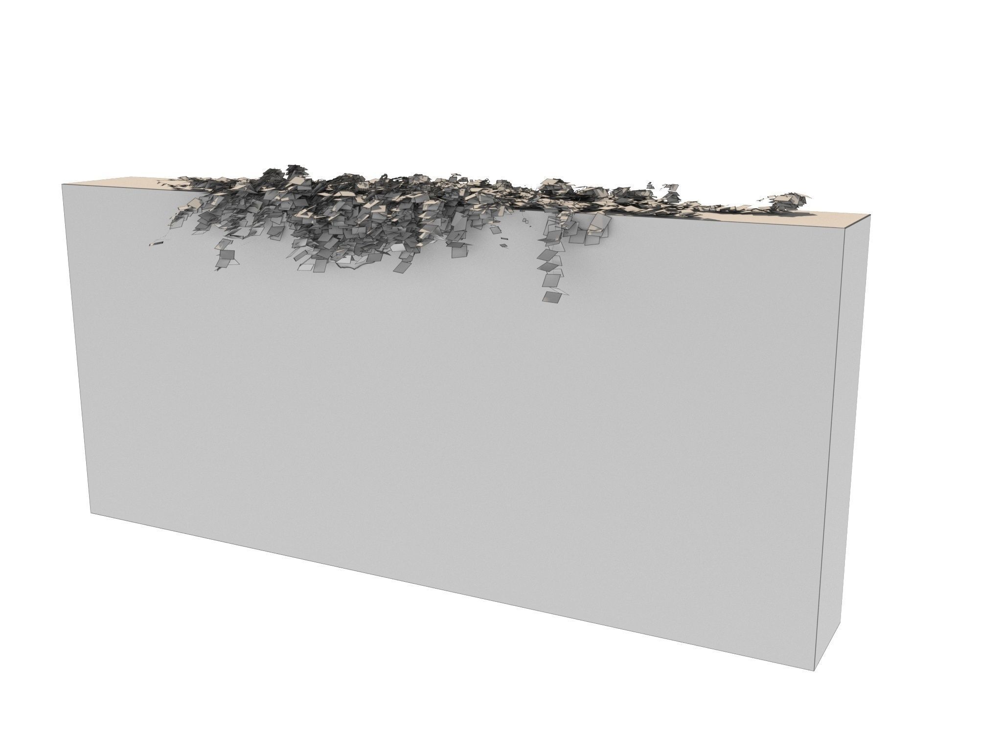 Hanging Ivy Wall Mini Bundle vol 02 3D model_11