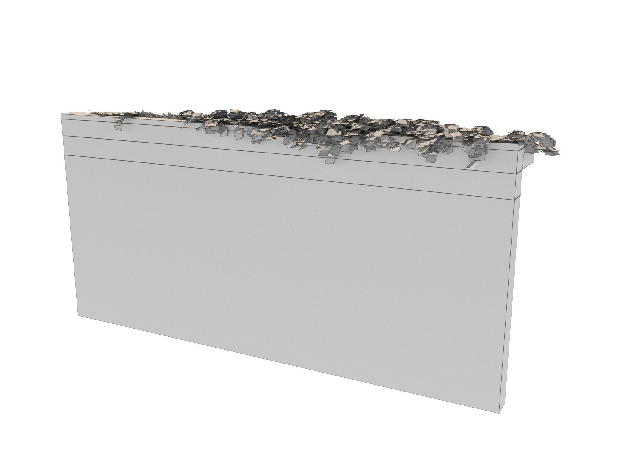 Hanging Ivy Wall Mini Bundle vol 02 3D model_14