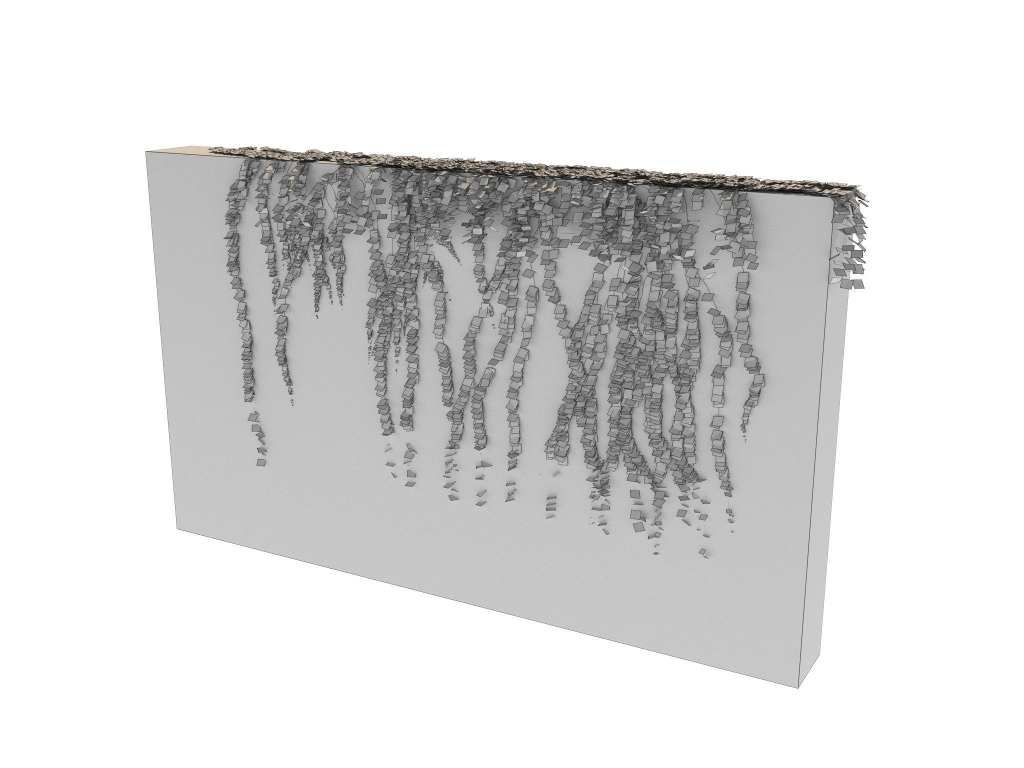 Hanging Ivy Wall Mini Bundle vol 02 3D model_5