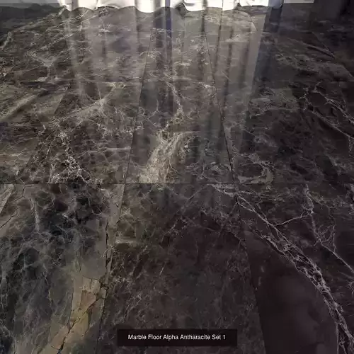 Marble Floor Alpha Antharacite Set Texture