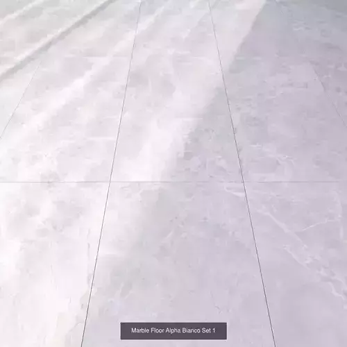 Marble Floor Alpha Bianco Set Texture
