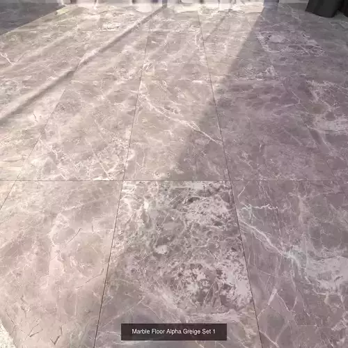 Marble Floor Alpha Greige Set Texture