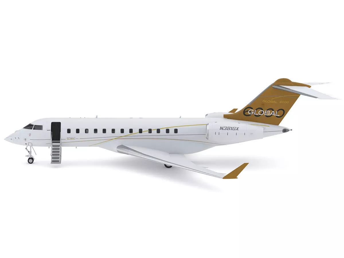 Bombardier Global 6000 3D model_0