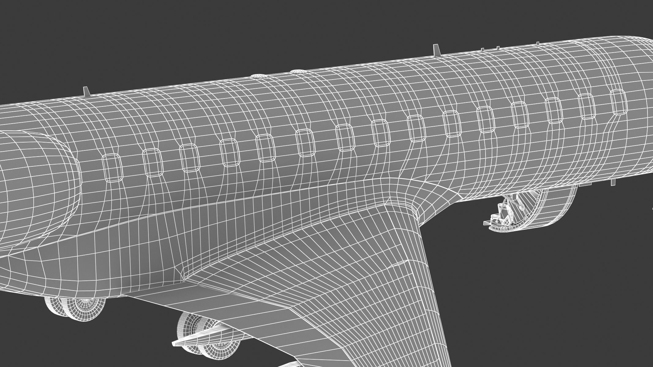 Bombardier Global 6000 3D model_36