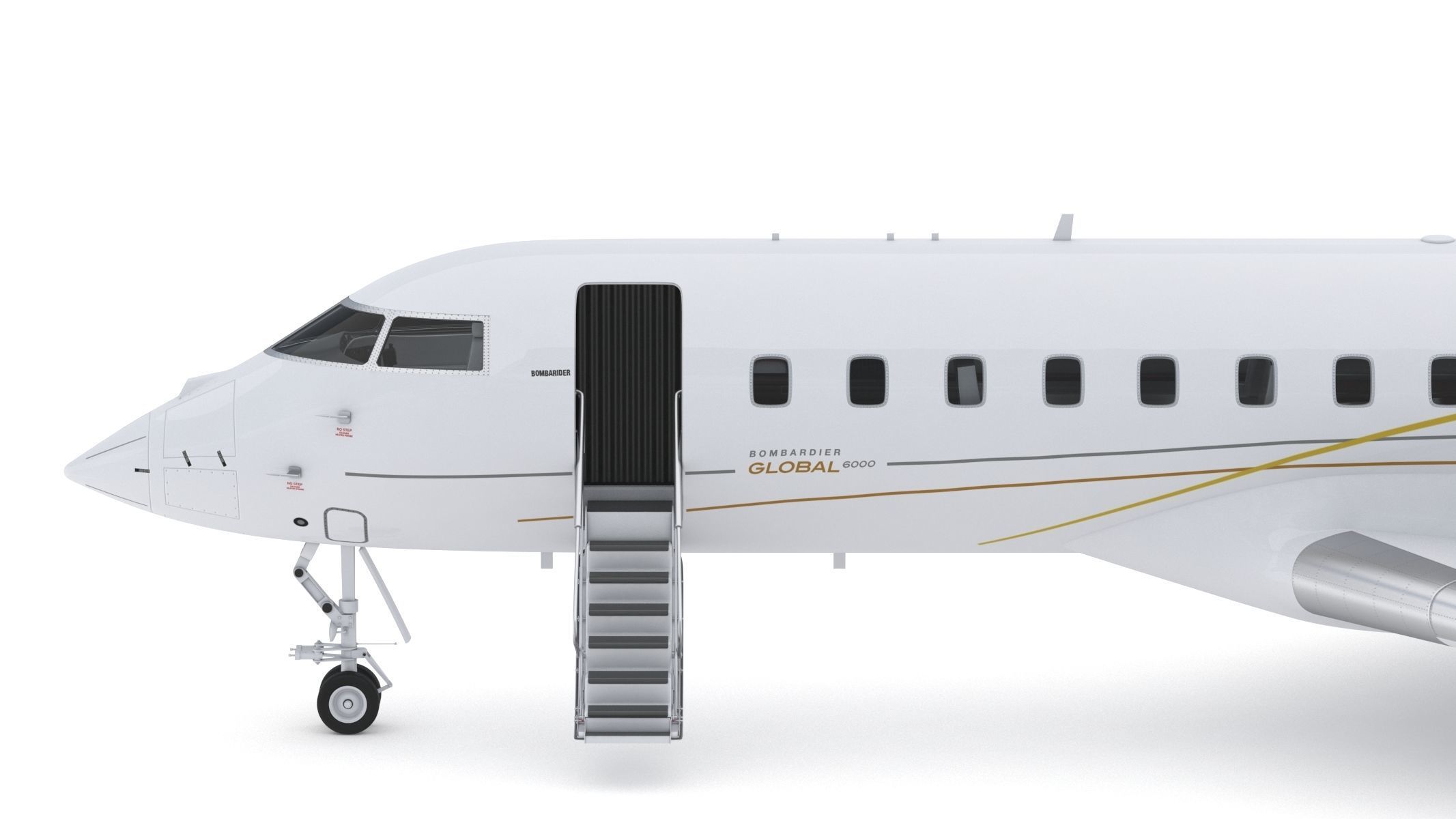 Bombardier Global 6000 3D model_20