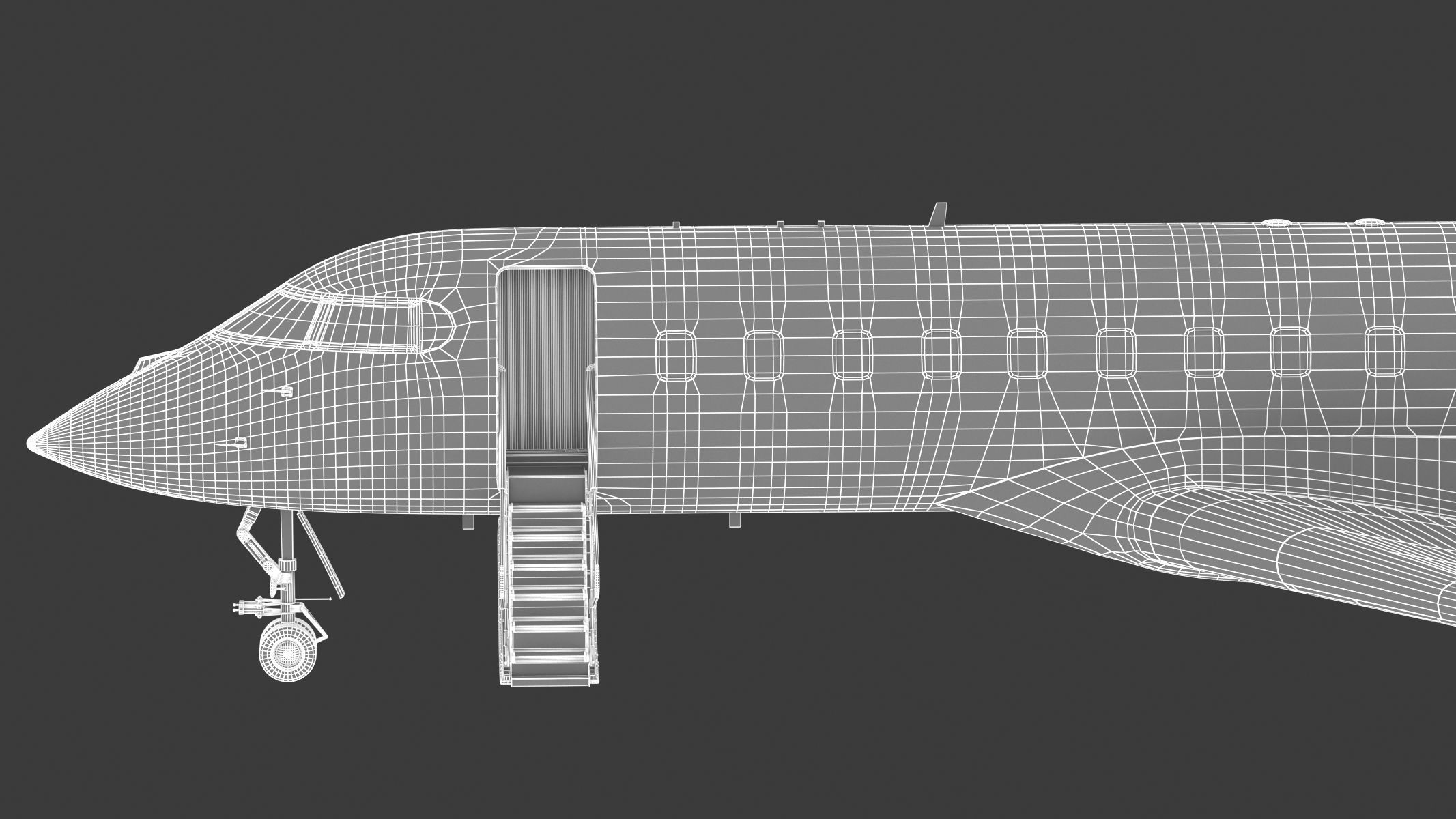 Bombardier Global 6000 3D model_40