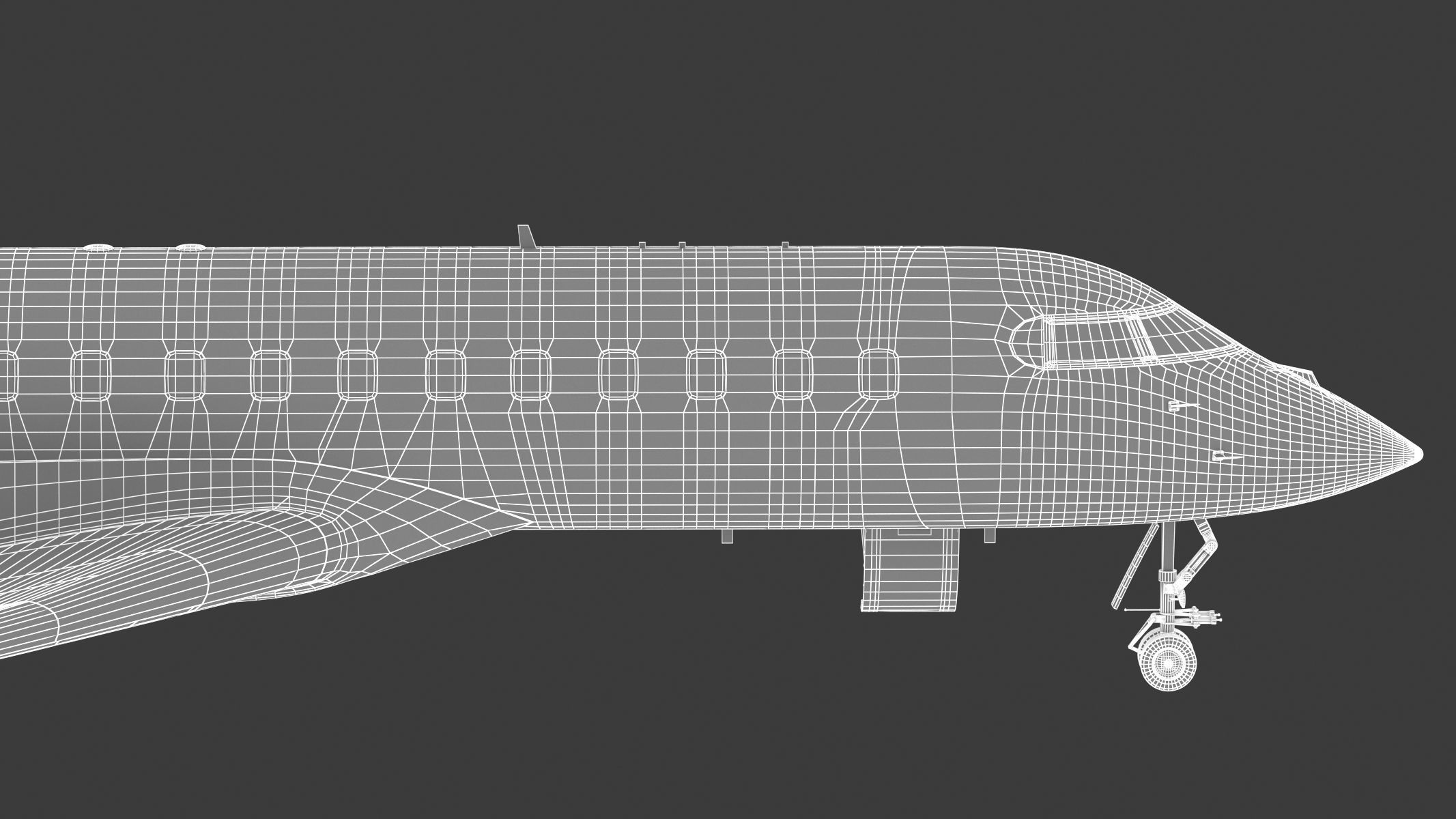 Bombardier Global 6000 3D model_35