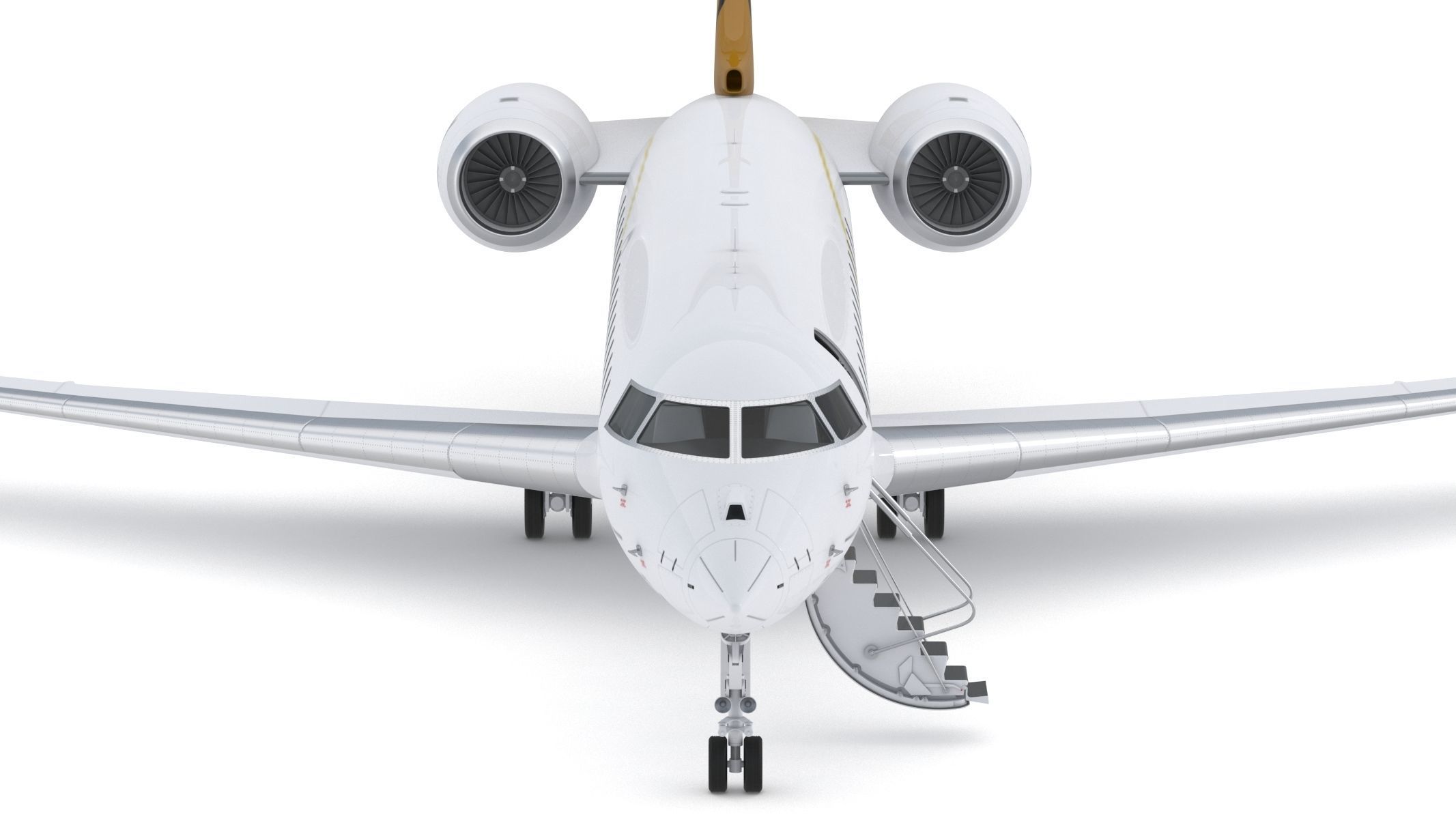 Bombardier Global 6000 3D model_2