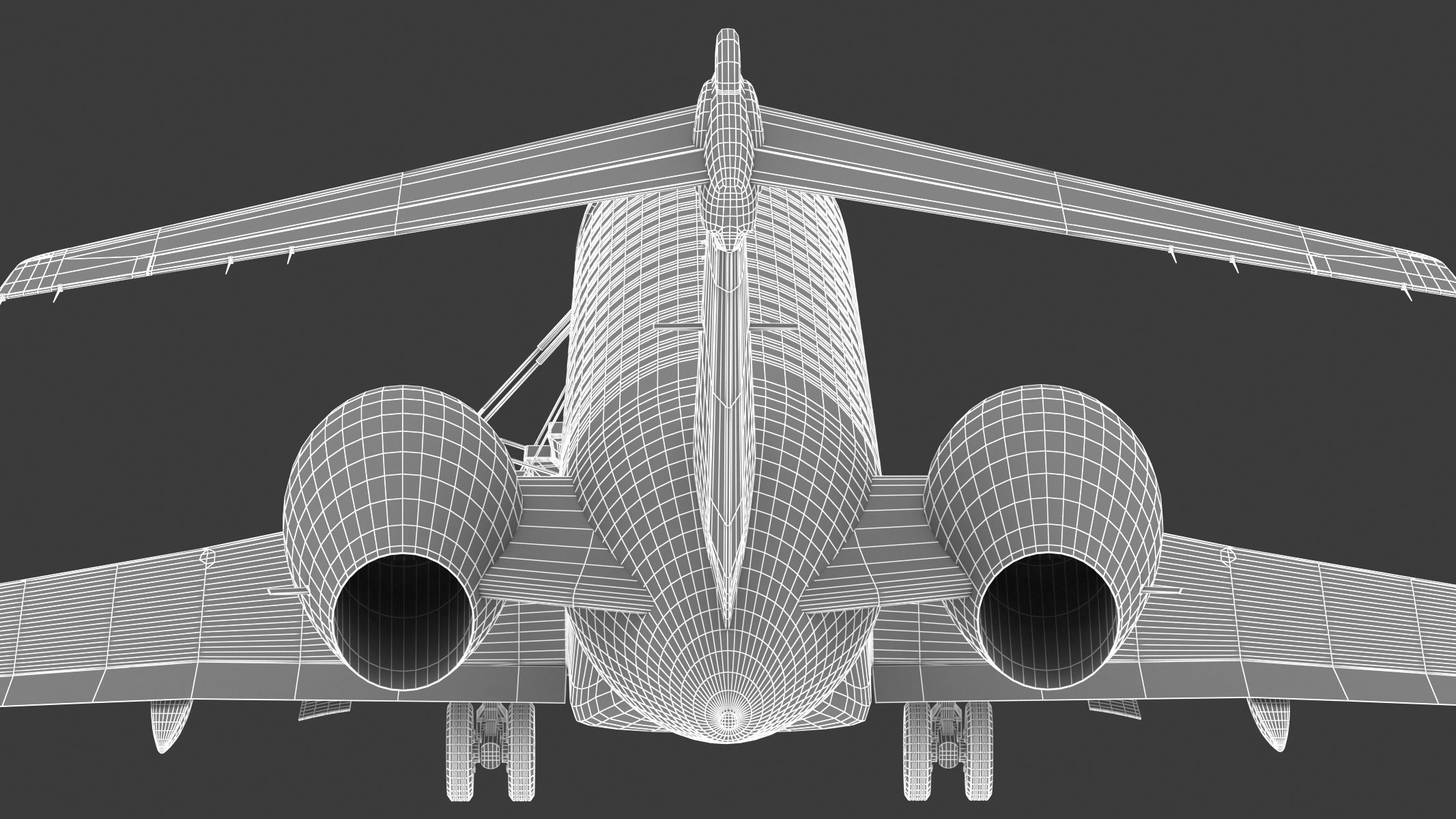 Bombardier Global 6000 3D model_38