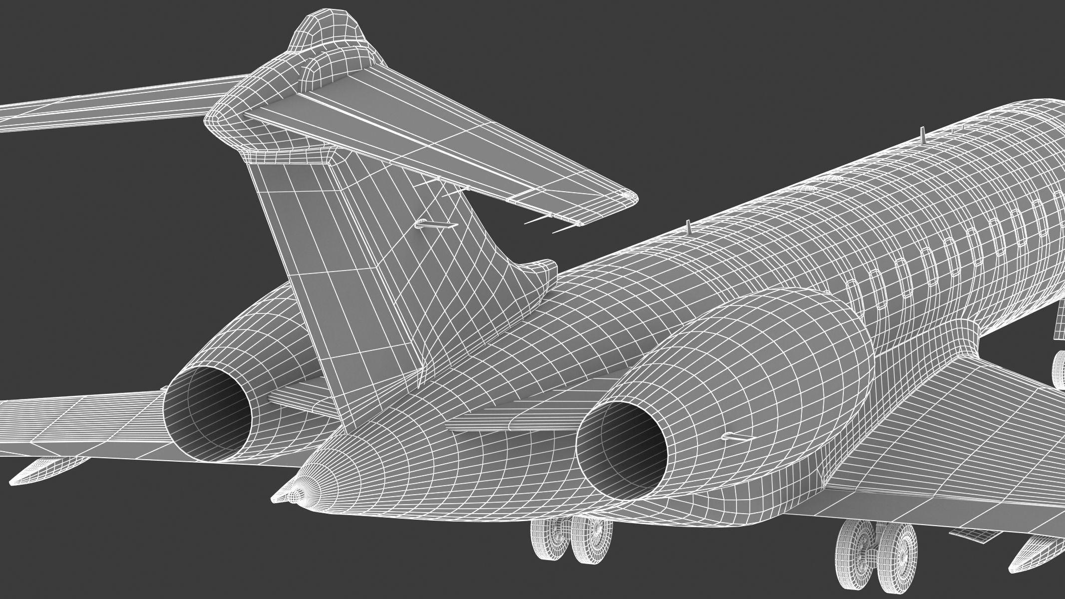 Bombardier Global 6000 3D model_37