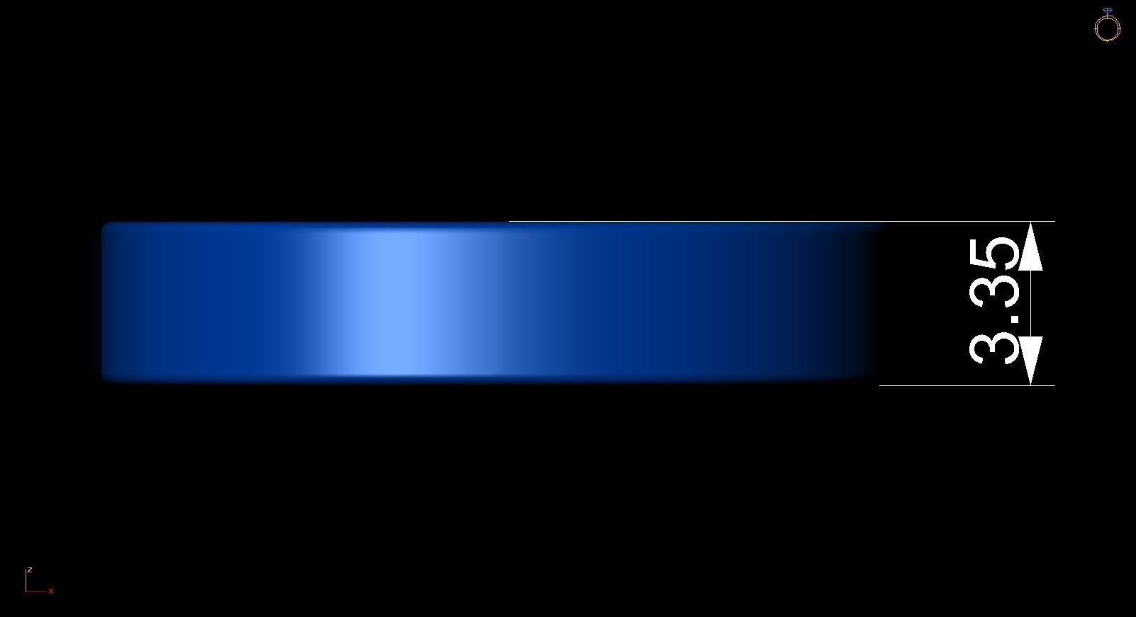 Men ring 2 version 3D print model_8