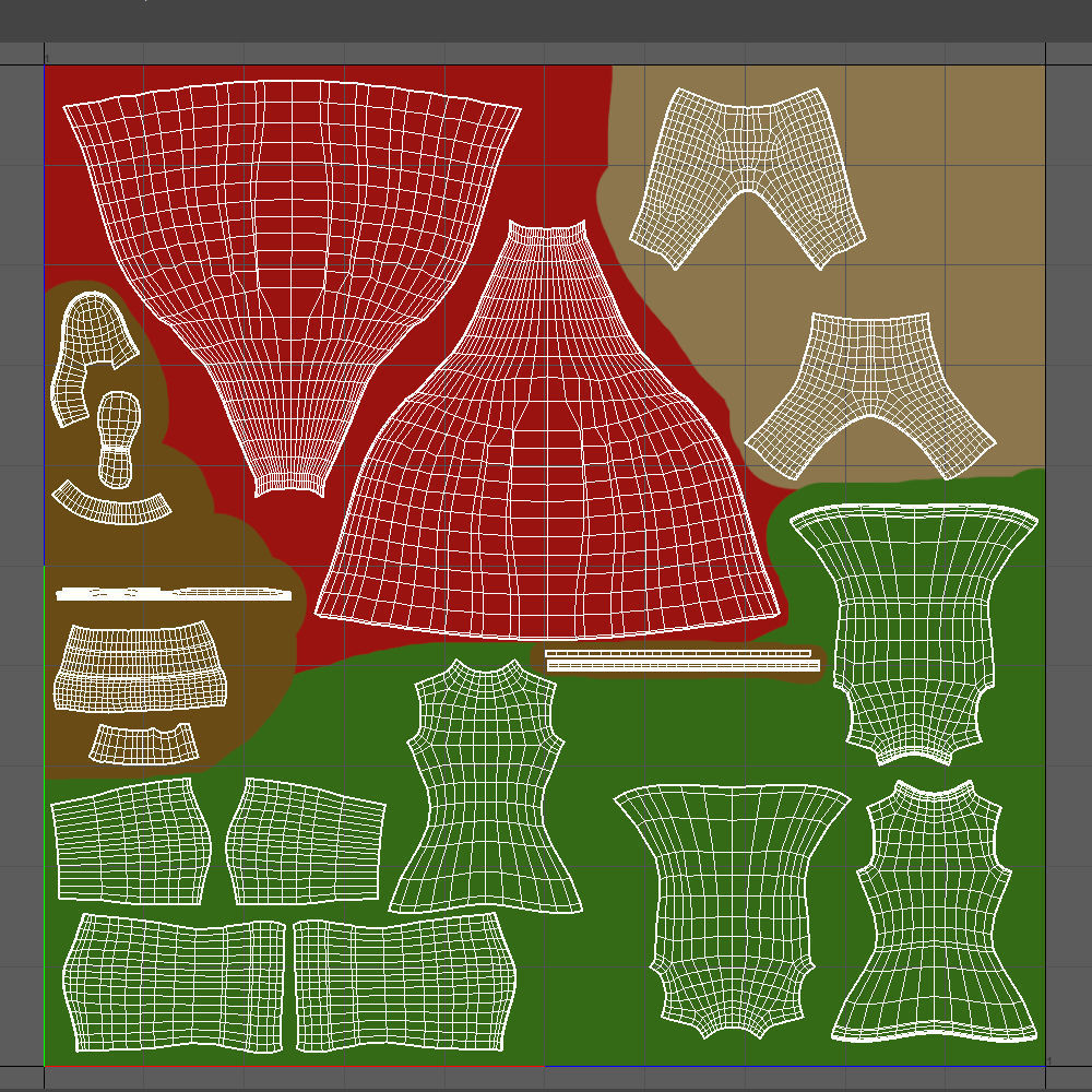 Viking Boy Cartoon 3D model_17