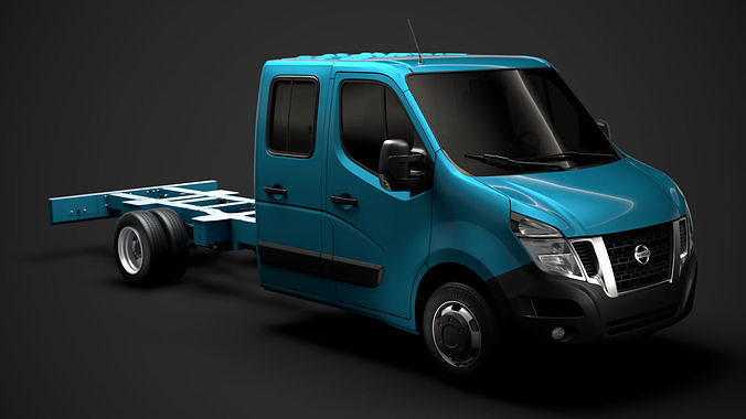 Nissan NV400 CrewCab DW E30 Chassis 2014 3D model