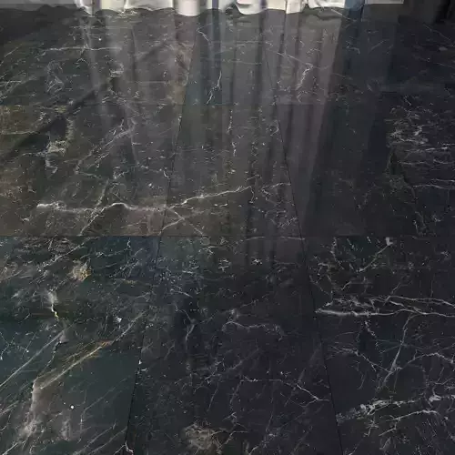 Marble Floor Carelia Black Set 1