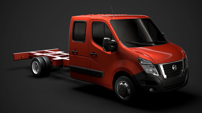 Nissan NV400 CrewCab DW E30 Chassis 2020 3D model