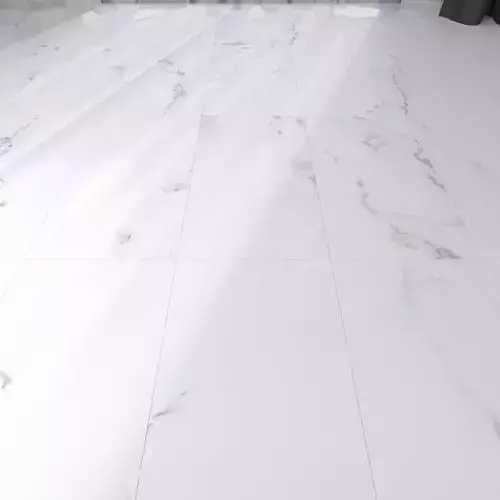 Marble Floor Classic Calacatta White Set 3