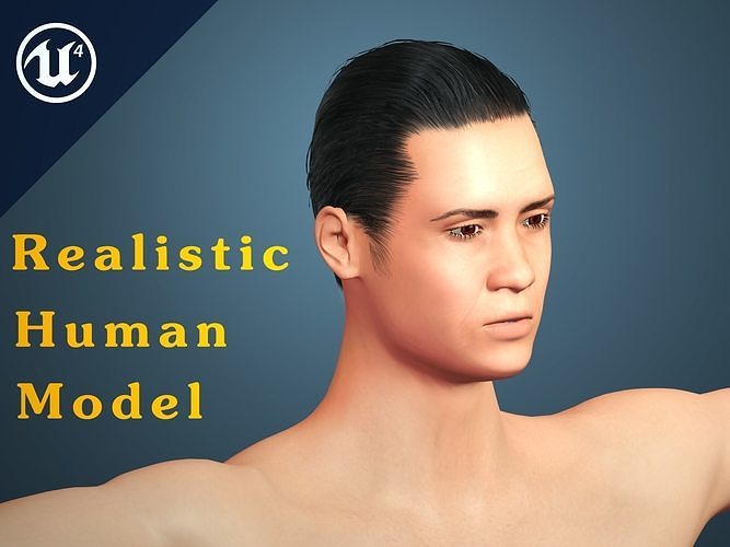 Realistic Human Model 3D model