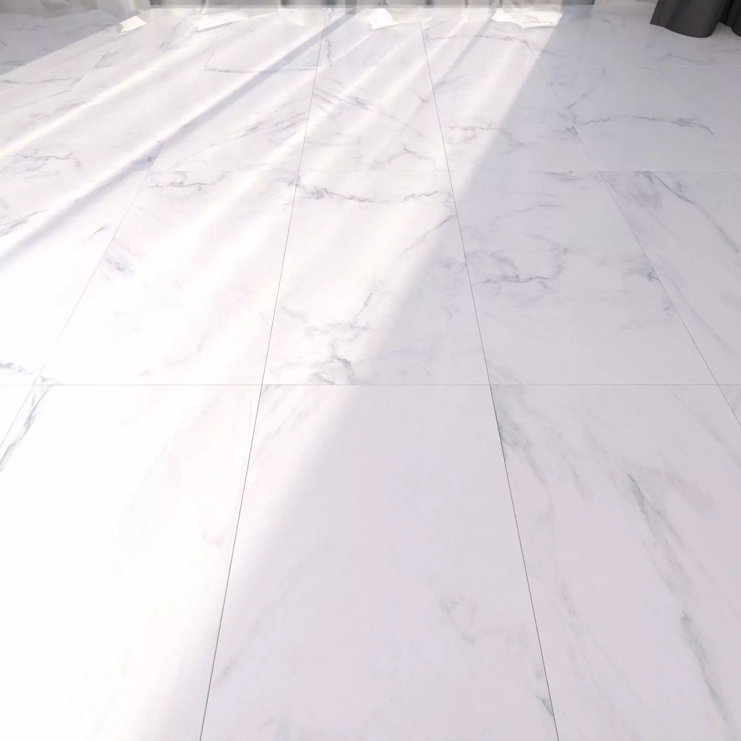 Marble Floor Classic Carrara White Set 3 Texture_0