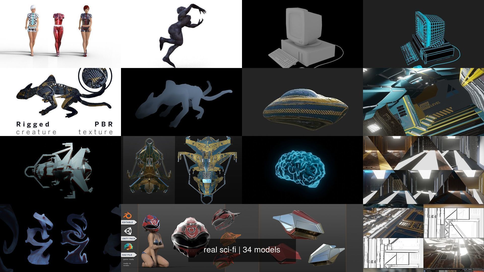 real sci-fi 3D Model Collection_13