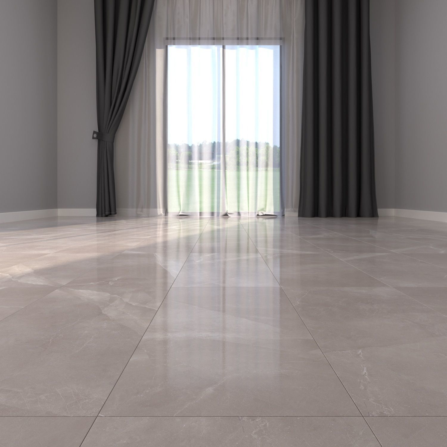 Marble Floor Pulpis Grey Set 1 Texture_1