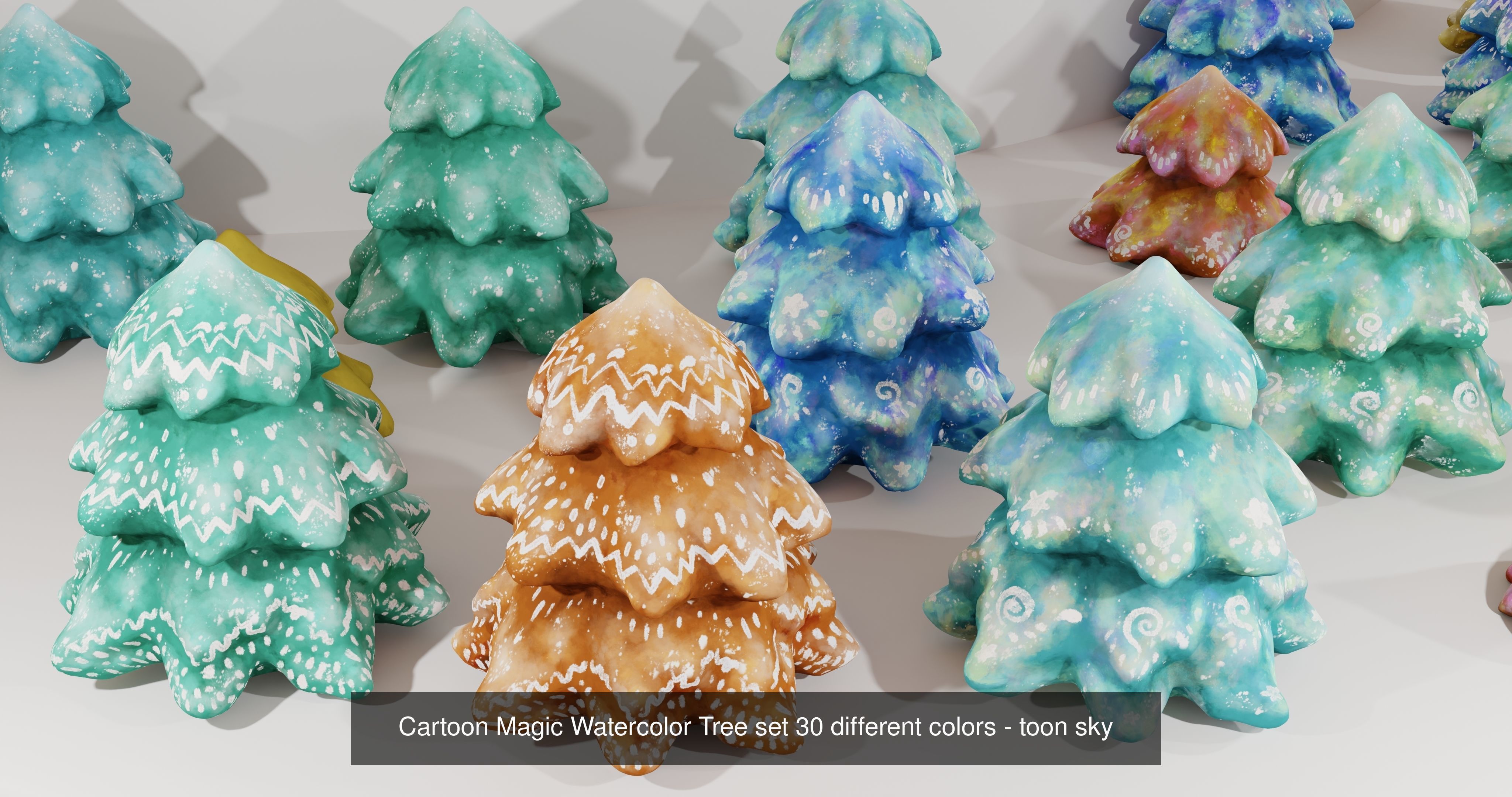 low toon worlds 3D Model Collection_5