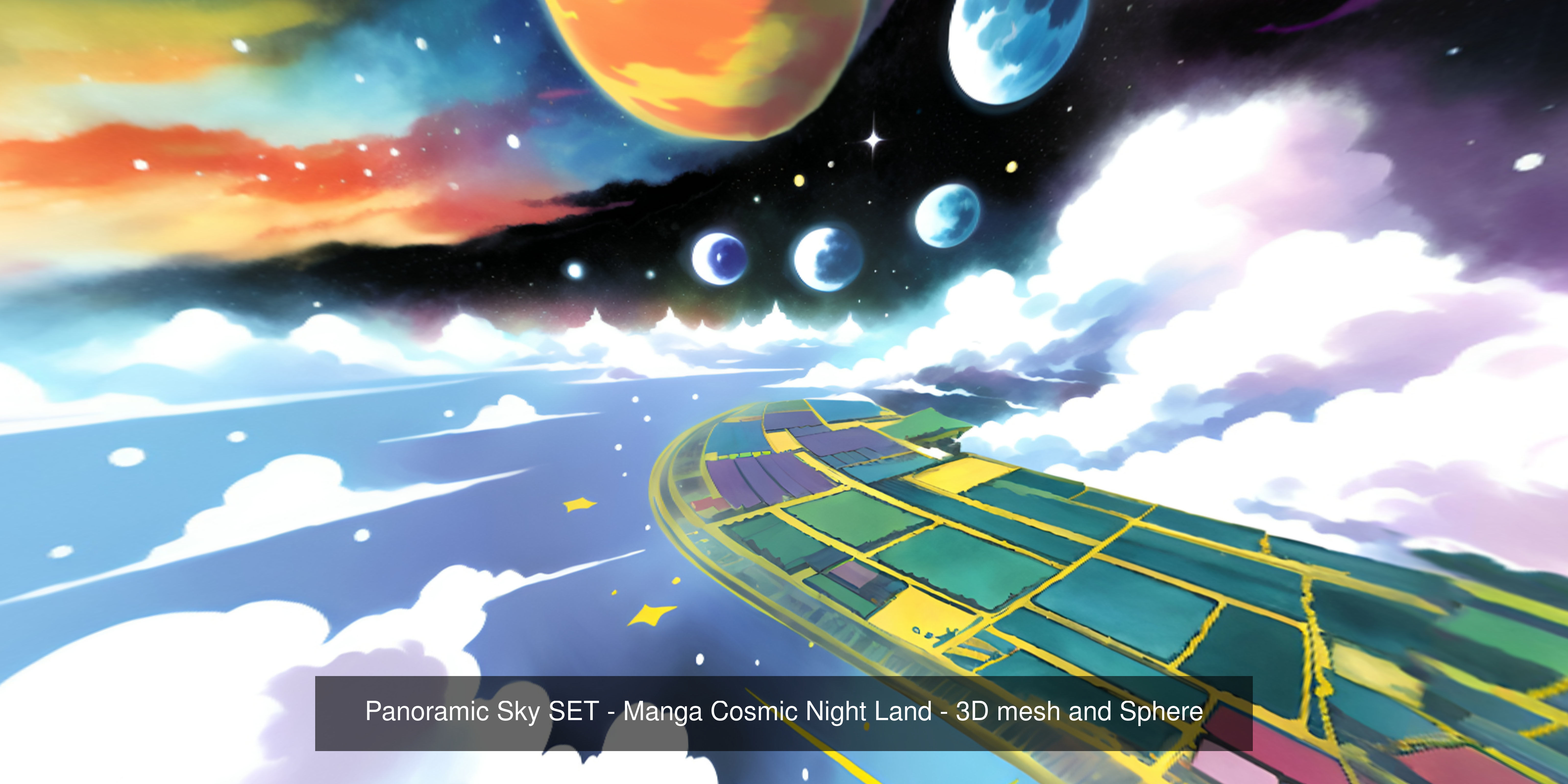 low toon worlds 3D Model Collection_1