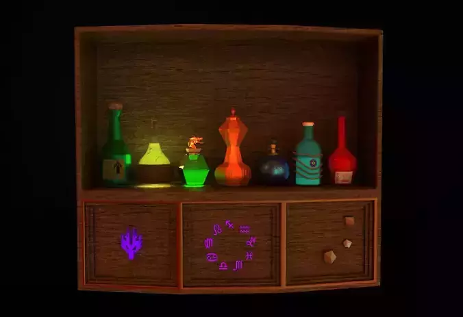 Alchemist potions 7pieces