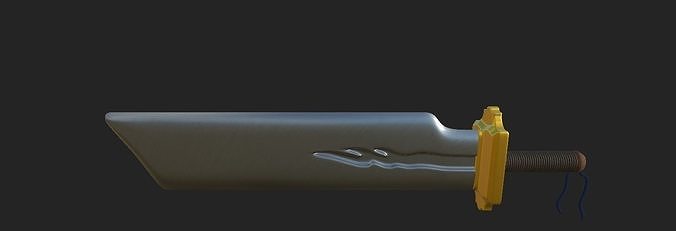 Fantasy Sword Free 3D model