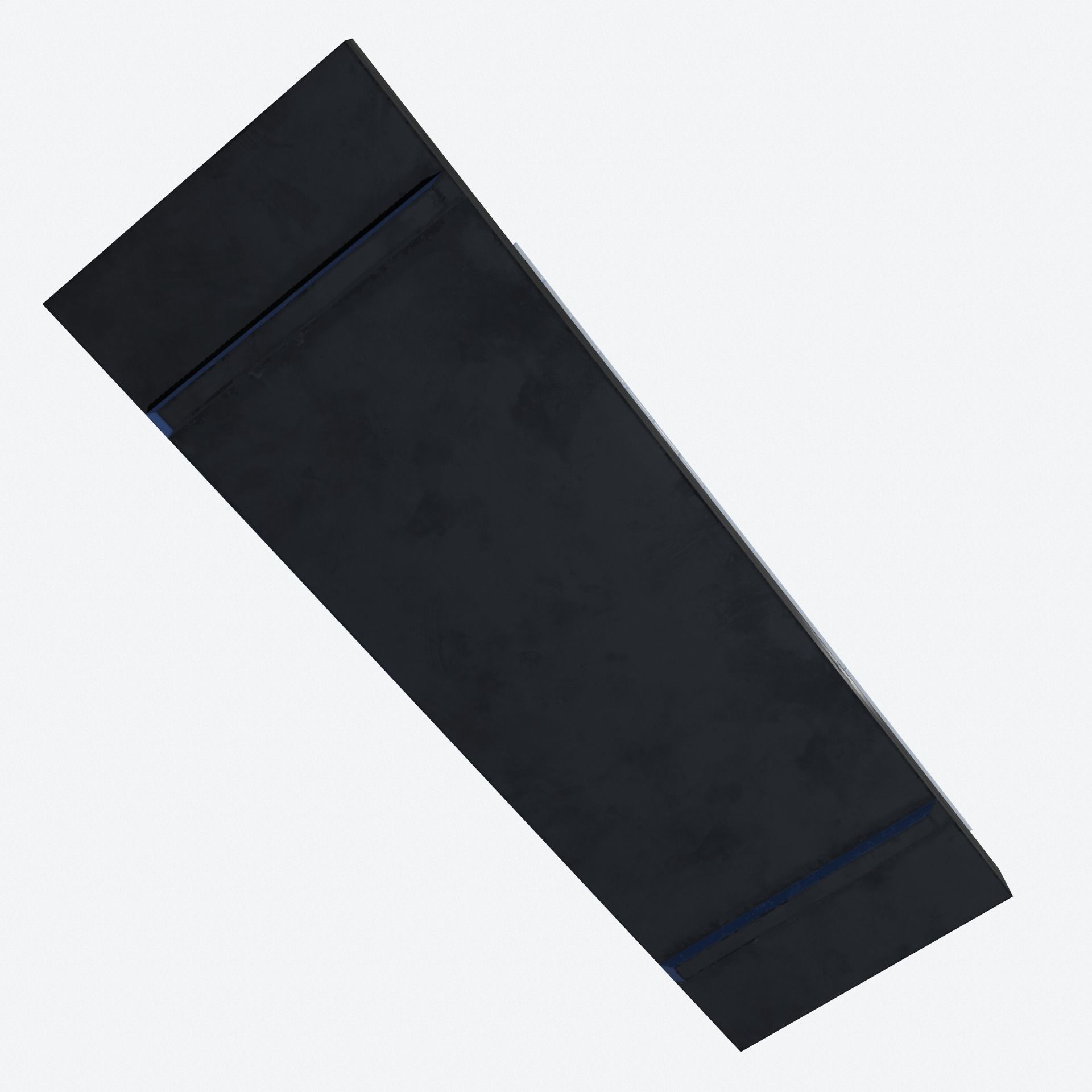 Synthesizer PBR Low Poly electronic keyboard Low-poly 3D model_12