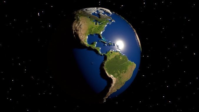 Human Planet Earth Free 3D model