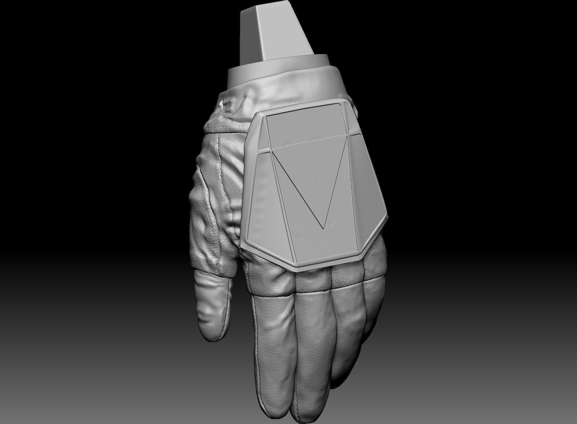 The Mandalorian Figure - 1-6th Scale 3D print model_33